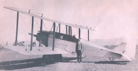"Cabin" Plane Built by C.W. Gilpin, Date Unknown